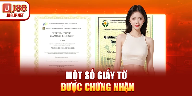 Một số giấy tờ được chứng nhận